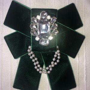 Beautiful velvet brooch